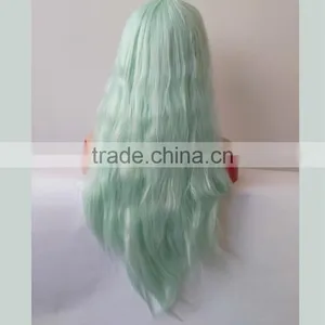 Italian Yaki African Women Full Lace Wave Hair Wigs Glueless Brazilian Virgin Lace Front Wigs thumbnail-5