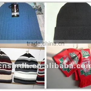 Various Colours 100% Acrylic Knitted Beanie Hat Made In China thumbnail-1