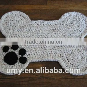 2017 Hot New Products For Pet Dog Crochet Pattern Pet Food Feeding Floor Mat Supplier thumbnail-1