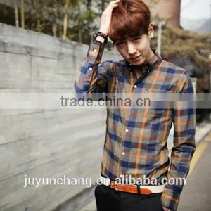 Men's Fashion Style Flannel Shirts Wholesale From OEM Garments Factory thumbnail-1