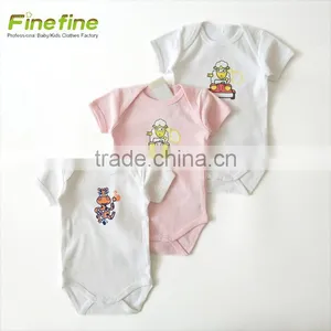 Kids Clothes Clothes New Hot Sale Baby Romper Organic Baby Onesie thumbnail-1