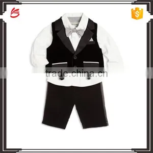 Latest Design Baby Suit for Wedding Fashion Shirt/pants/vest 3 Pieces thumbnail-1