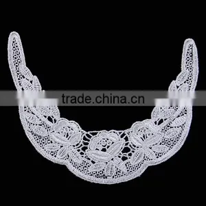Embroidery Designs Flower Neck Lace Collar thumbnail-1