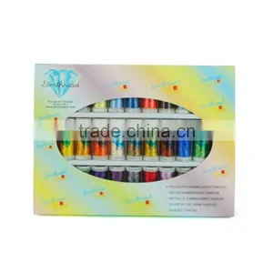 Superior Quality Polyester Embroidery Thread 200 Meters Per Spool thumbnail-3