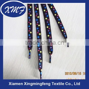 Polyester Star Printed Shoelace thumbnail-1