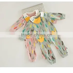 Wholesale Baby Clothes Romper Fashion Printed Baby Romper Onesie thumbnail-3