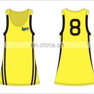 Latest Dry Fit Custom Netball Jersey thumbnail-3