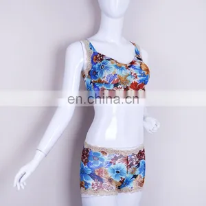 Cheap Price Beautiful Mature Women Flower Print Seamless Briefs thumbnail-2