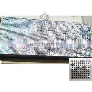 2017 Glitter Sequin Panel Air Moving Billboard Advertising thumbnail-3