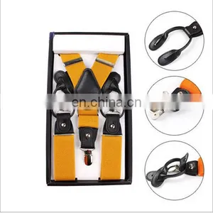 High-end Brand 6 Cllips European and American Style Suspenders thumbnail-1