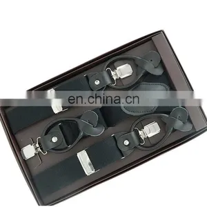 HOT SALE High Quality Men's Braces Suspenders Dual Clips Suspenders thumbnail-6