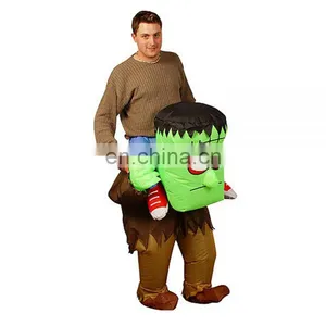 Funny Inflatable Costume Cubic Face Design Halloween Dress for Adults thumbnail-3