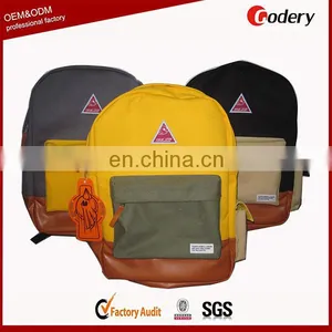 New Fashionable Design Waterproof Canvas Military Rucksack thumbnail-1