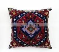Hot Selling Traditional Kilims Style Hand Woven Cotton Sofa Seat Cushion Cover thumbnail-1