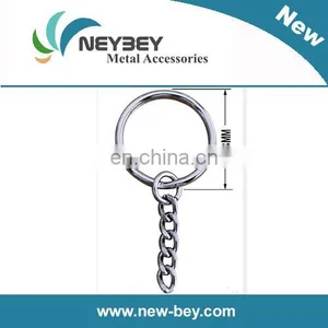 Fashion Key Chain Key Ring With Chain KC16 for Promotional Gift thumbnail-1