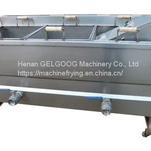 3 Basket Deep Fried Chickpeas Fryer/Fried Chickpeas Fryer for Sale/High Efficiency Fried Chickpeas Fryer thumbnail-2