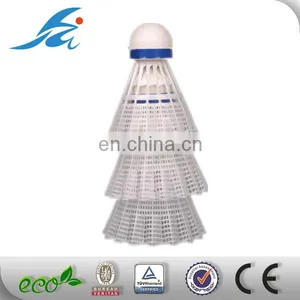 2016 Yellow Nylon Badminton Shuttlecock thumbnail-1