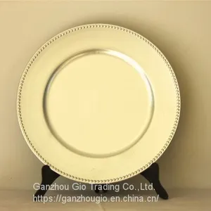 Plastic Charger Plate,christmas Decoration Plate Charger Plate Made in China YF-60017 thumbnail-4