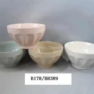 Promotional Sweet Carton Decal Ceramic Bowl for Food Container thumbnail-4
