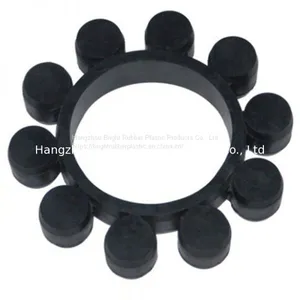 High Quality IATF16949 Custom 70 Shore A Rubber COUPLING INSERT thumbnail-2