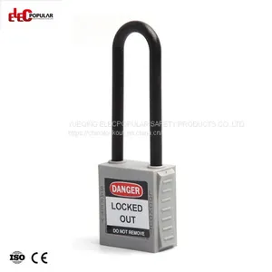 76mm Insulation Shackle Safety Padlocks EP-8551L~EP-8554L ABS Safety Padlock thumbnail-1