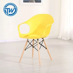 DC-6002 Topwell High Quality Plastic Chair Lounge Chair Modern Dinig Chair thumbnail-1