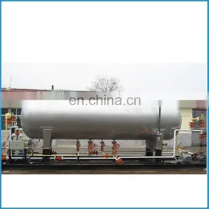10m3 Skid Mounted Lpg Tanks, 1.77Mpa Lpg Filling Tank , Lpg Gas Filling Station thumbnail-2