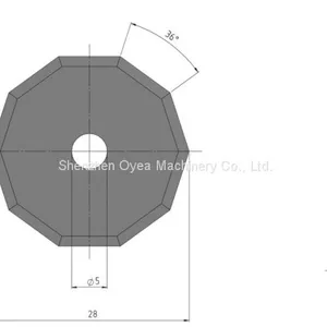 Kuris Rotary Blade 78559 CT,28mm thumbnail-2