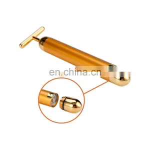 Beauty Bar 24k Golden Pulse Facial Massager Skin Care Exclusive Beauty Gift thumbnail-2