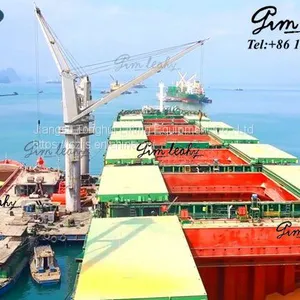 Sea Barge Transfer Floating Crane Floating Barge-Mounted Crane thumbnail-2