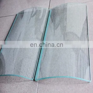 3mm-19mm Curved Tempered Glass Biggest Factory Bent Glass thumbnail-5