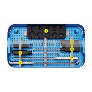 High Quality Orthopedic Titanium Mesh Cage Surgical Instruments Set for Fixation Instrument thumbnail-6