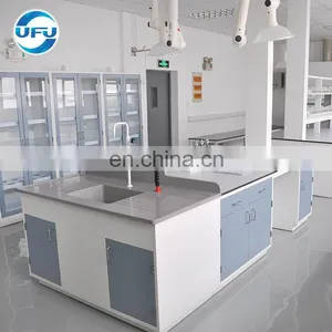 Steel Furniture Lab Island Table thumbnail-6