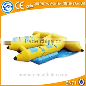 High Quality 0.9mmPVC Inflatable Flying Towables Flying Fish Most Popular thumbnail-2