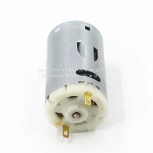 dc 12v 14.4v 18v 24v Diameter 27.7mm Rs-395 Rs-555 RS-550 Carbon Brush Motor With 28mm Metal Gearbox thumbnail-4