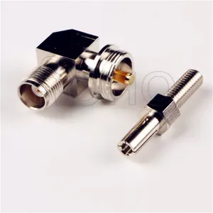 Right Angle SMA Female/Jack to TNC Male/Plug RF Coaxial Connector for Cable thumbnail-1