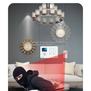 WIFI & GSM Home Burglar APP Control Alarm System For Security Home thumbnail-4