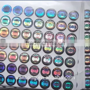 3d Hologram Sticker Rainbow Color Hologram Sticker thumbnail-5