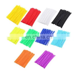 36Pcs/Lot Wheel Cover Wheel Cover Spoke Protector Colorful Motocross Rims Skins Covers Off Road Motorcycle Guard Wraps Kit thumbnail-1