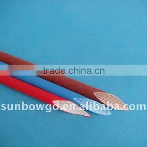 25mm Silicone Fiber Glass Sleeving/Fiberglass Sleeving/glassfiber Sleeving thumbnail-1