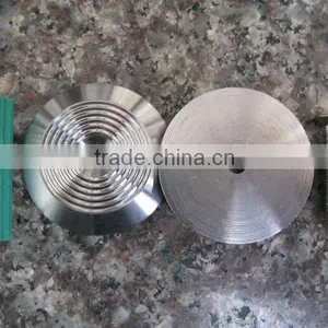 SS Tactile Indicator With Hole for Carpet thumbnail-1