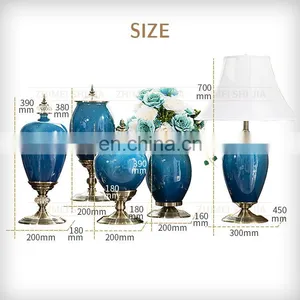 Wholesale China Modern Unique Kitchen Home Decorative Ceramic Vase thumbnail-2