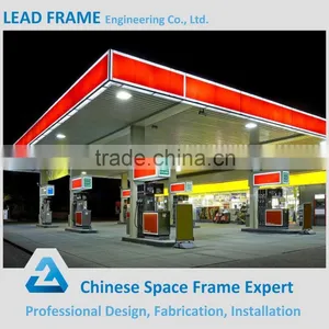Environmentally-friendly Light Steel Space Frame Gas Filling Station thumbnail-4