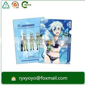 Customzied PP a4 Size L Shaped Plastic Folder With CMYK Printing thumbnail-6