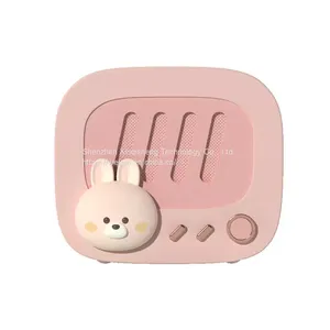 2022 New Style X18 Wireless Home Subwoofer Outdoor Portable Mini Cute Small Cartoon Speaker thumbnail-1