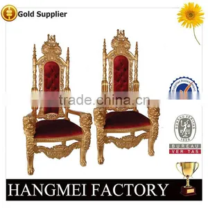 Wholesale Luxury Cheap King Throne Chair For Wedding Quality Choice Most Popular thumbnail-1