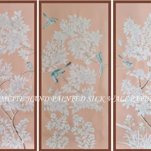 Chinoiserie Silk Wallpaper thumbnail-3