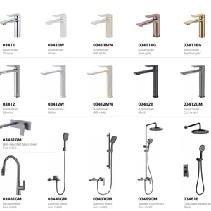 Bubble Water Out Multi-functionality Convenience and Health Water Guarantee Shower Water Out Suite Mixer Series thumbnail-3