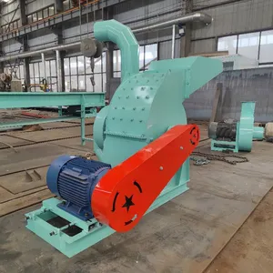 Industrial Wood Sawdust Shredder – Electric & Diesel Options – Biomass Fuel Preparation Machine thumbnail-4