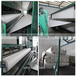 PP Long Fibers or Short Staple Fiber Needle Punched Nonwoven Geotextile Price thumbnail-1